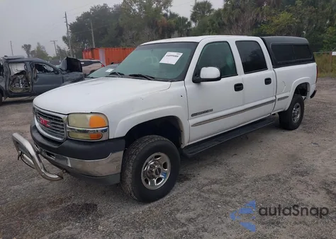 2001 GMC Sierra 2500Hd Sle from USA, damaged, VIN 1GTHC23G51F197888